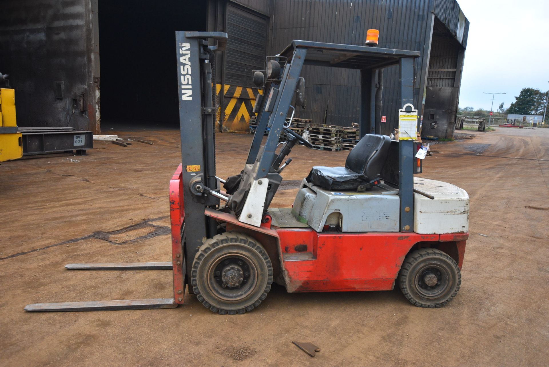 Nissan 25 2500kg Diesel Fork Lift Truck, 11442 hou - Image 3 of 7