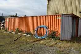 20ft Steel Shipping Container (contents excluded – reserve removal until contents cleared)Please