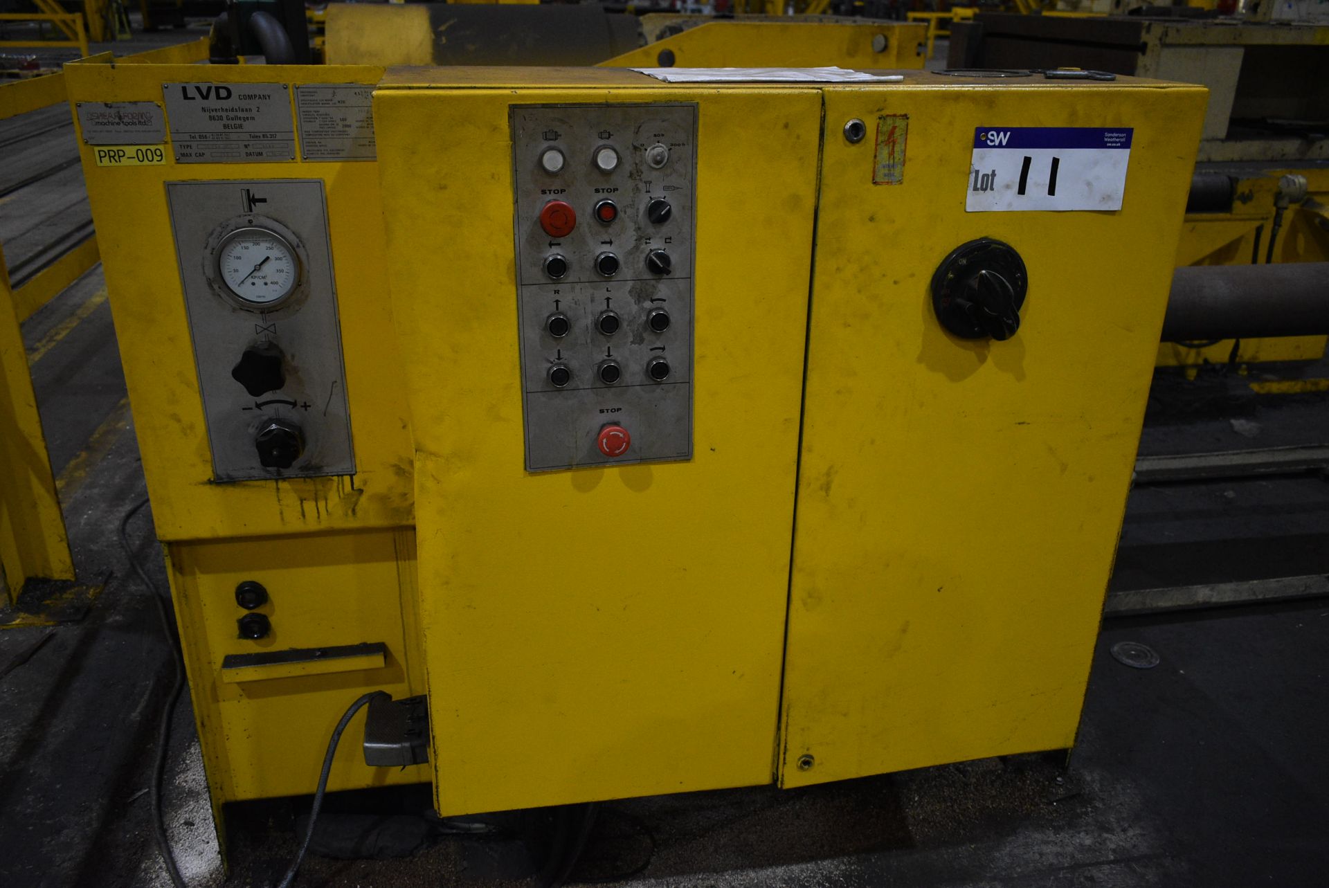 LVD DC 250 SP 250 TON HORIZONTAL HYDRAULIC PIN PRE - Image 9 of 15