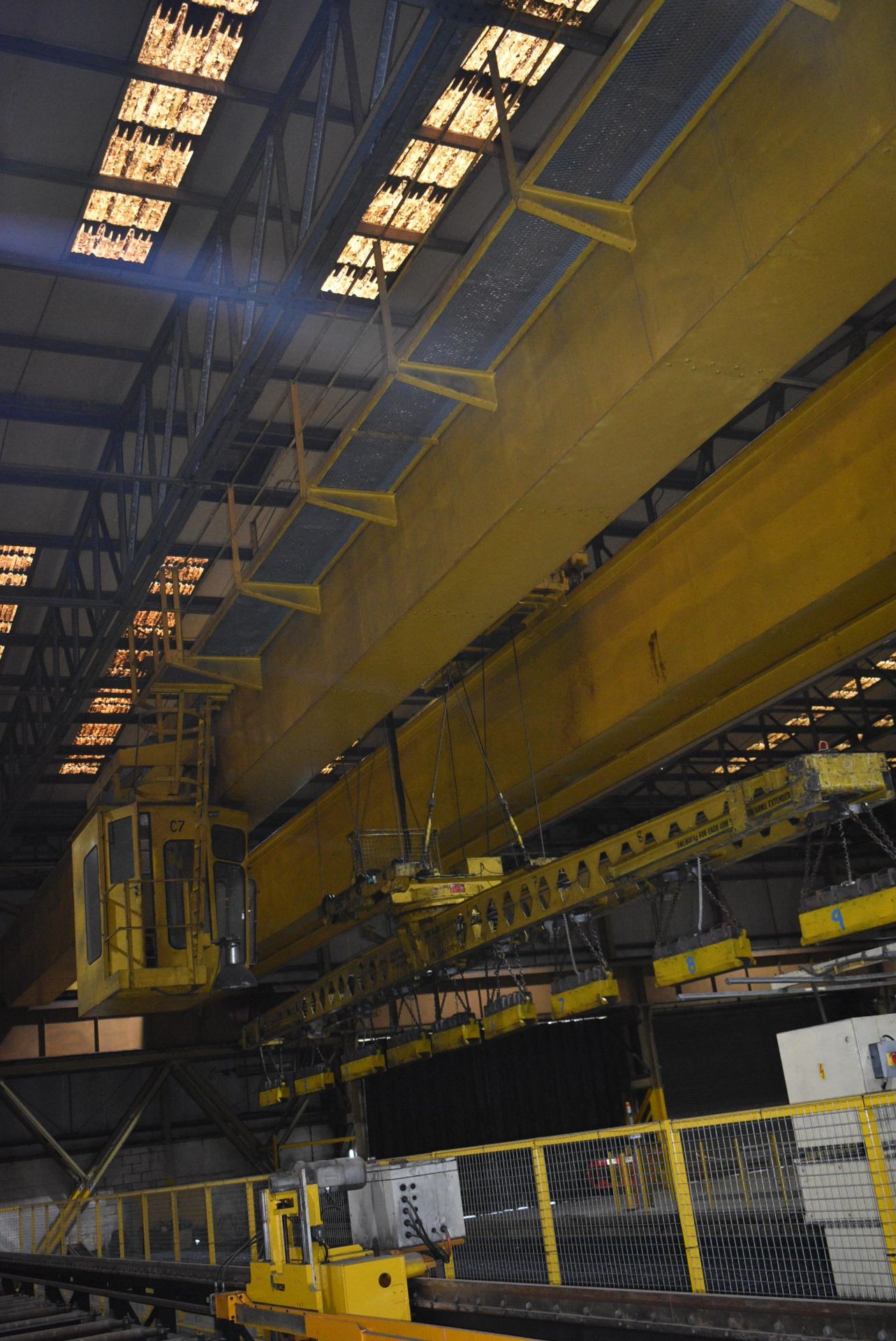 NEI Twin Girder 9 ton Overhead Travelling Crane, w - Image 7 of 7