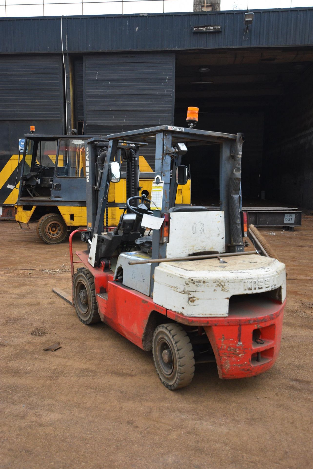 Nissan 25 2500kg Diesel Fork Lift Truck, 11442 hou - Image 6 of 7