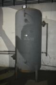 Abbot & Co 37470 Vertical Welded Steel Air Receiver, year of manufacture 1990, 150psi w.p.Please