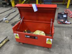 Armorgard FLAMBANK Flammables Storage Chest, with contentsPlease read the following important