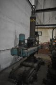 Asquith Mobile Radial Arm Drill, serial no. 36731 (not in use)Please read the following important