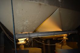 Shot Blast Recycling System, including two welded steel recycling tanks, two fitted slides,