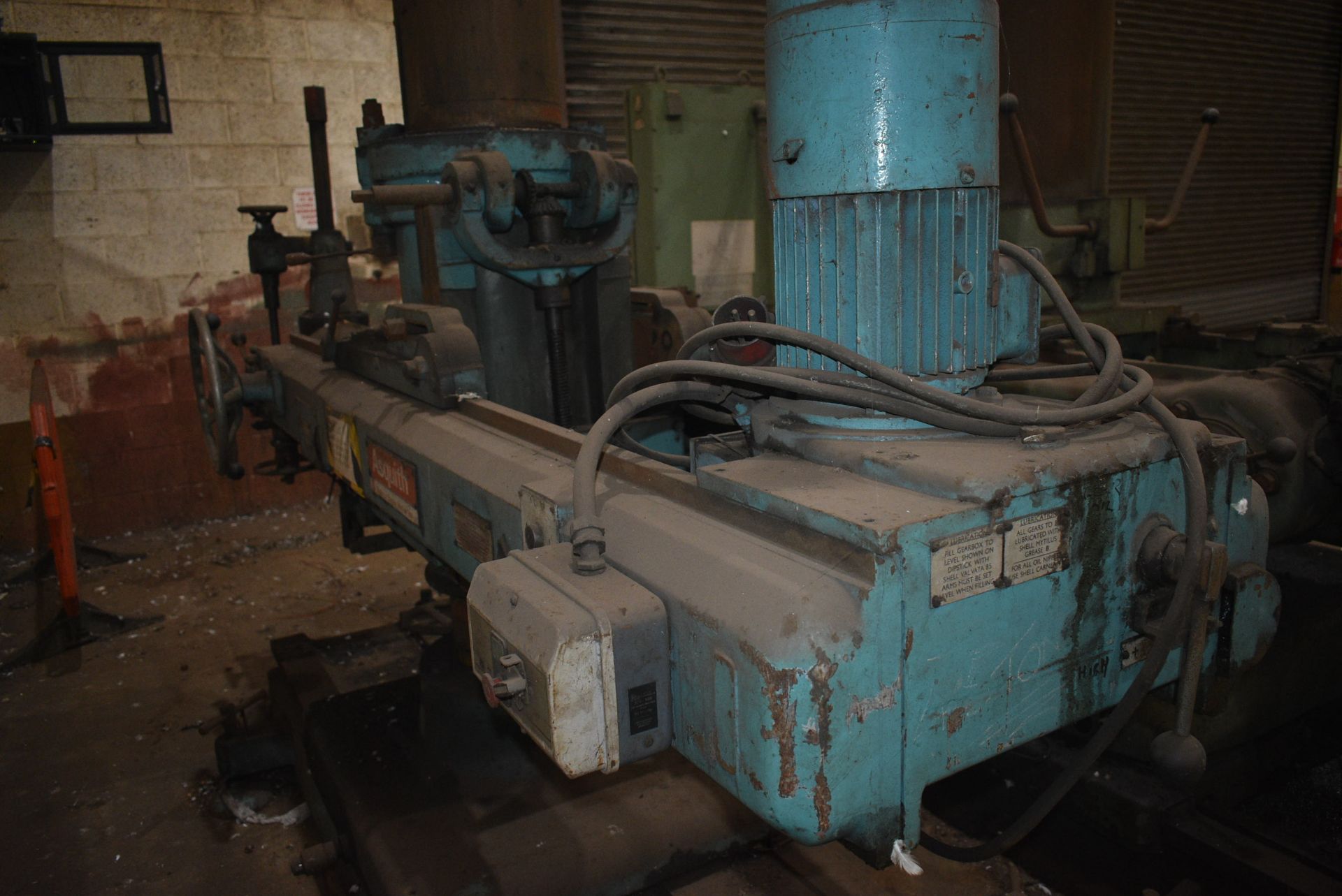 Asquith Mobile Radial Arm Drill, serial no. 36731 (not in use)Please read the following important - Image 6 of 7