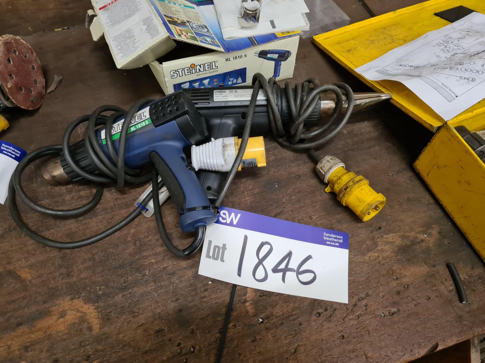 Two Heat Guns, 110VPlease read the following important notes:- ***Overseas buyers - All lots are