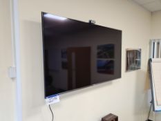 LG 55" Wall Mounted Television (Bracket Not Included)Please read the following important