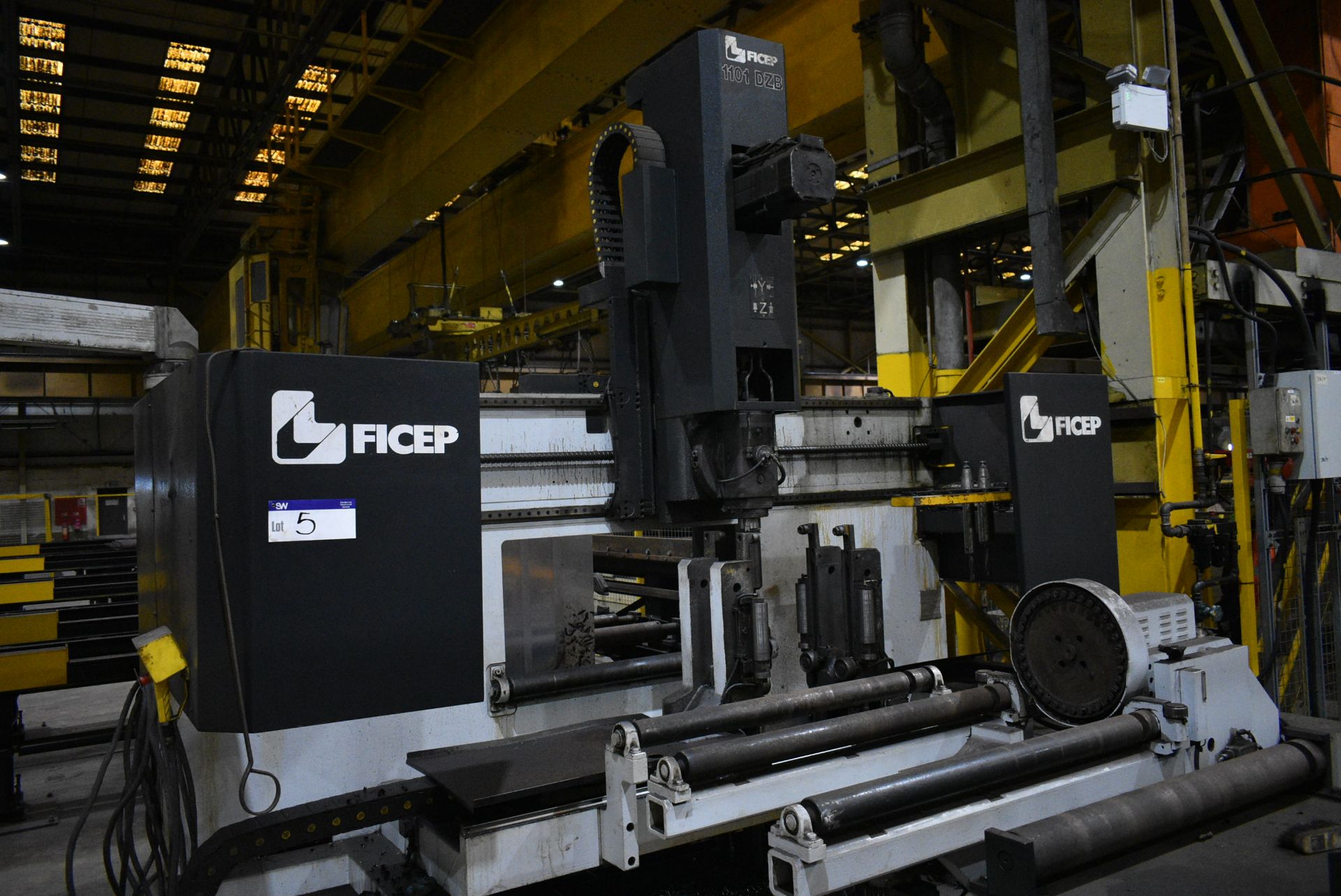 Ficep 1101 DZB CNC DRILL & HORIZONTAL BANDSAW LINE