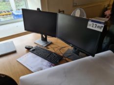 Two Dell MonitorsPlease read the following important notes:- ***Overseas buyers - All lots are