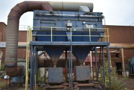 Donaldson Torit TDS-40 Dust Collection Unit, serial no. 98070554, year of manufacture 1998, with two