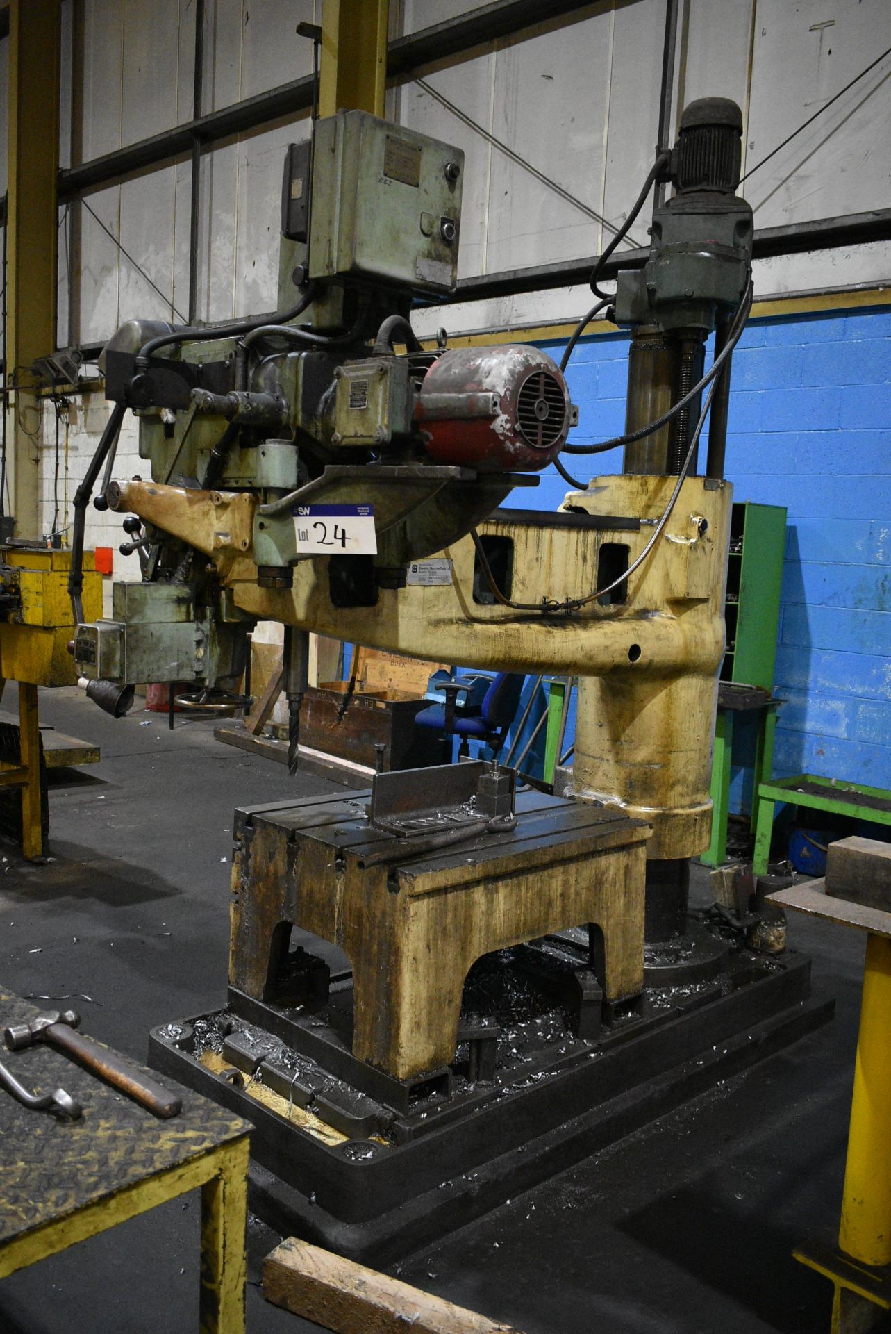 Asquith ODI 4-6 in. RADIAL ARM DRILL, machine no. - Image 4 of 13