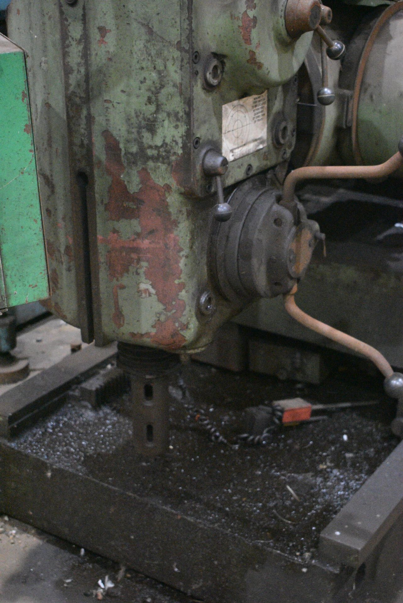 Kosovit VOM50 Radial Arm Drill, serial no. 150280372 (not in use)Please read the following important - Image 9 of 9