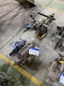 Two Gullco Oscillator Rail Mounted Cutter/ Welders, 110VPlease read the following important