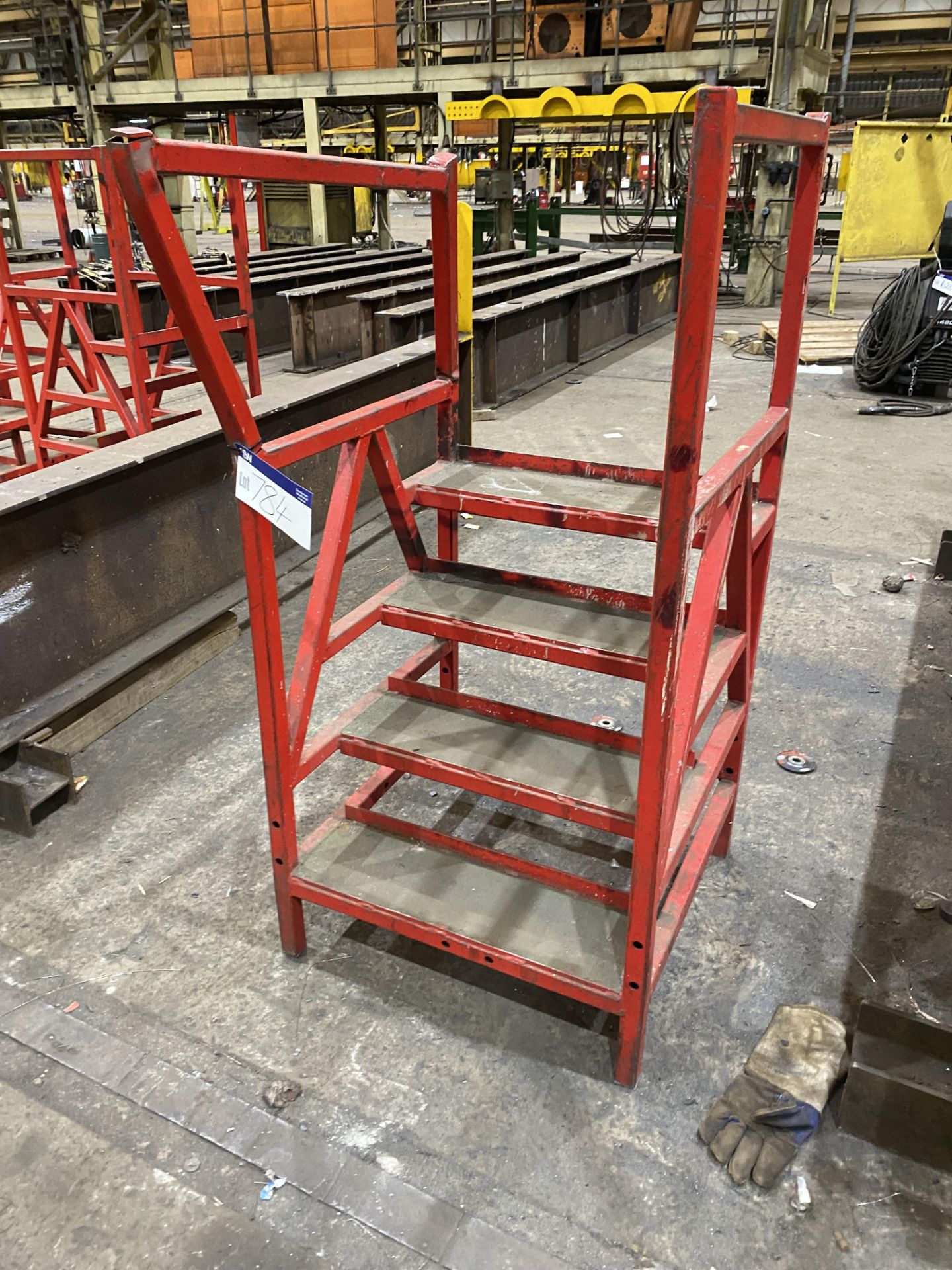 Three x Four Rise Steel Access StepsPlease read the following important notes:- ***Overseas buyers -