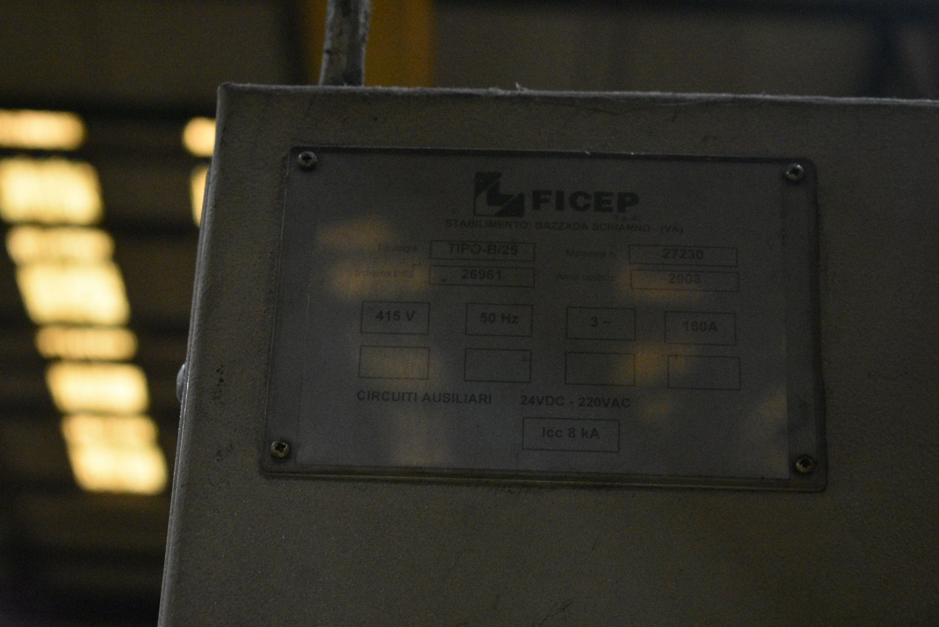 Ficep Tipo B 25 CNC PUNCHING/ DRILLING/ THERMAL CU - Image 22 of 23