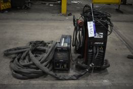 Lincoln Electric Ideal Arc CV420 Mig Welder, with wire feedPlease read the following important