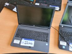 HP 250 G7 I5 8th Gen Laptop (hard disk removed or wiped) (no charger)Please read the following