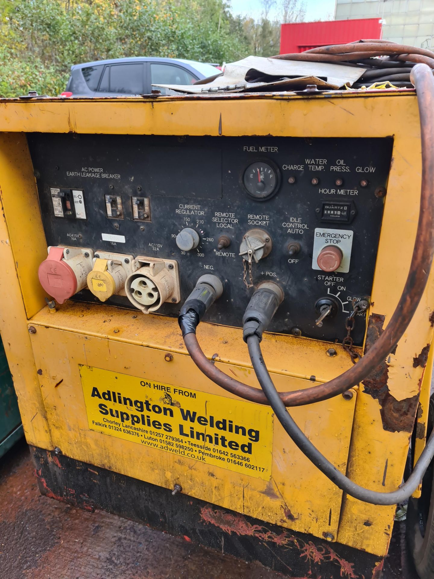 Adlington Welding Supplies MFW311-K 10kVA Towable Welder GeneratorPlease read the following - Image 2 of 3