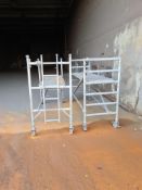 Two Aluminium Scaffolding TowersPlease read the following important notes:- ***Overseas buyers - All