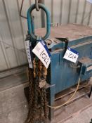 Four Leg Lifting Chain, approx. 2m, year of manufacture 2019, SWL 4.2 tonPlease read the following