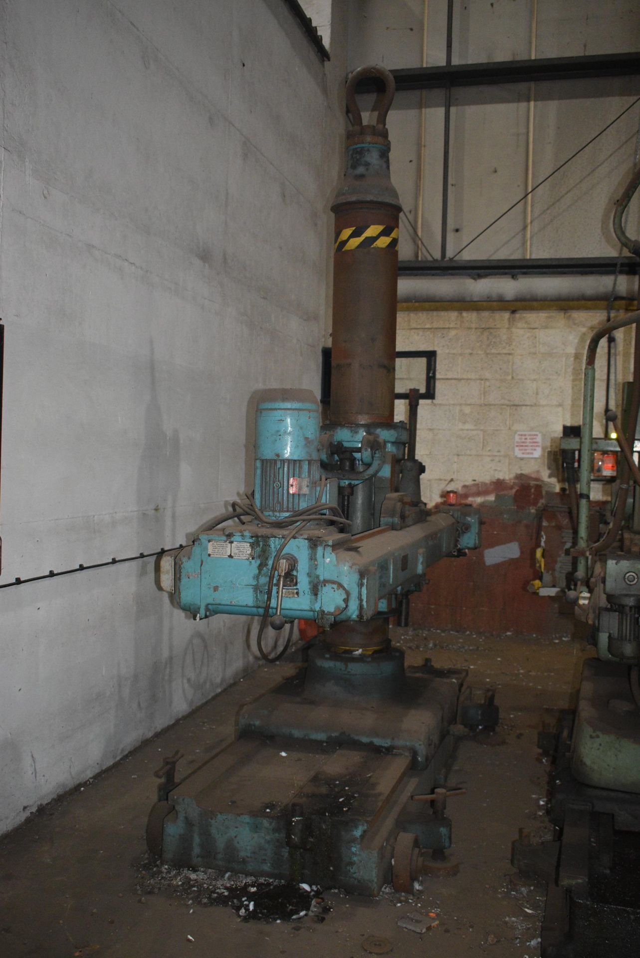 Asquith Mobile Radial Arm Drill, serial no. 36731 (not in use)Please read the following important - Image 7 of 7