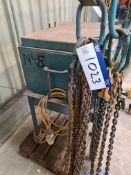 Four Leg Lifting Chain, approx. 6m, year of manufacture 2017, SWL 5.3m tonPlease read the