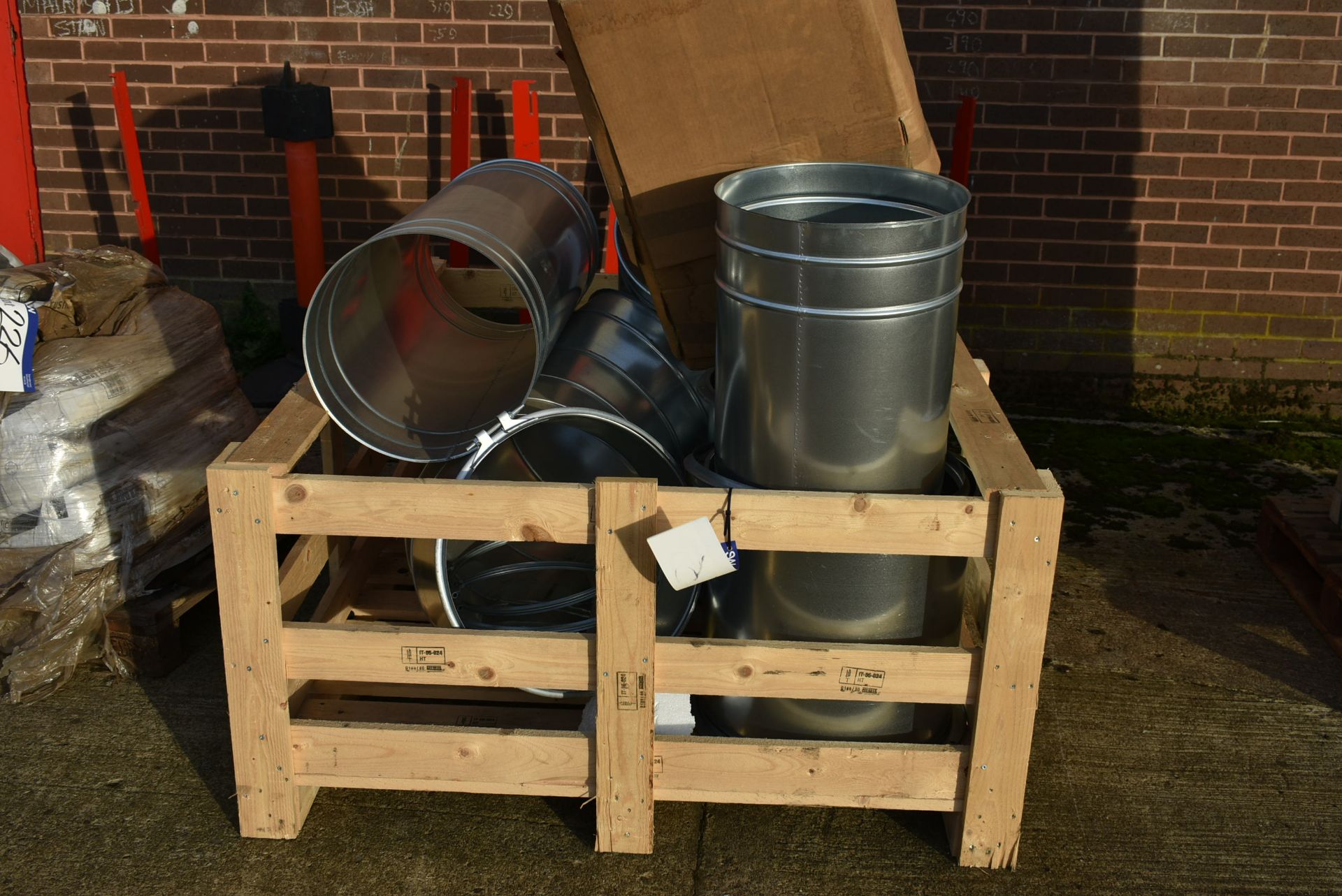 Assorted Galvanised Steel Ducting, as set out in t
