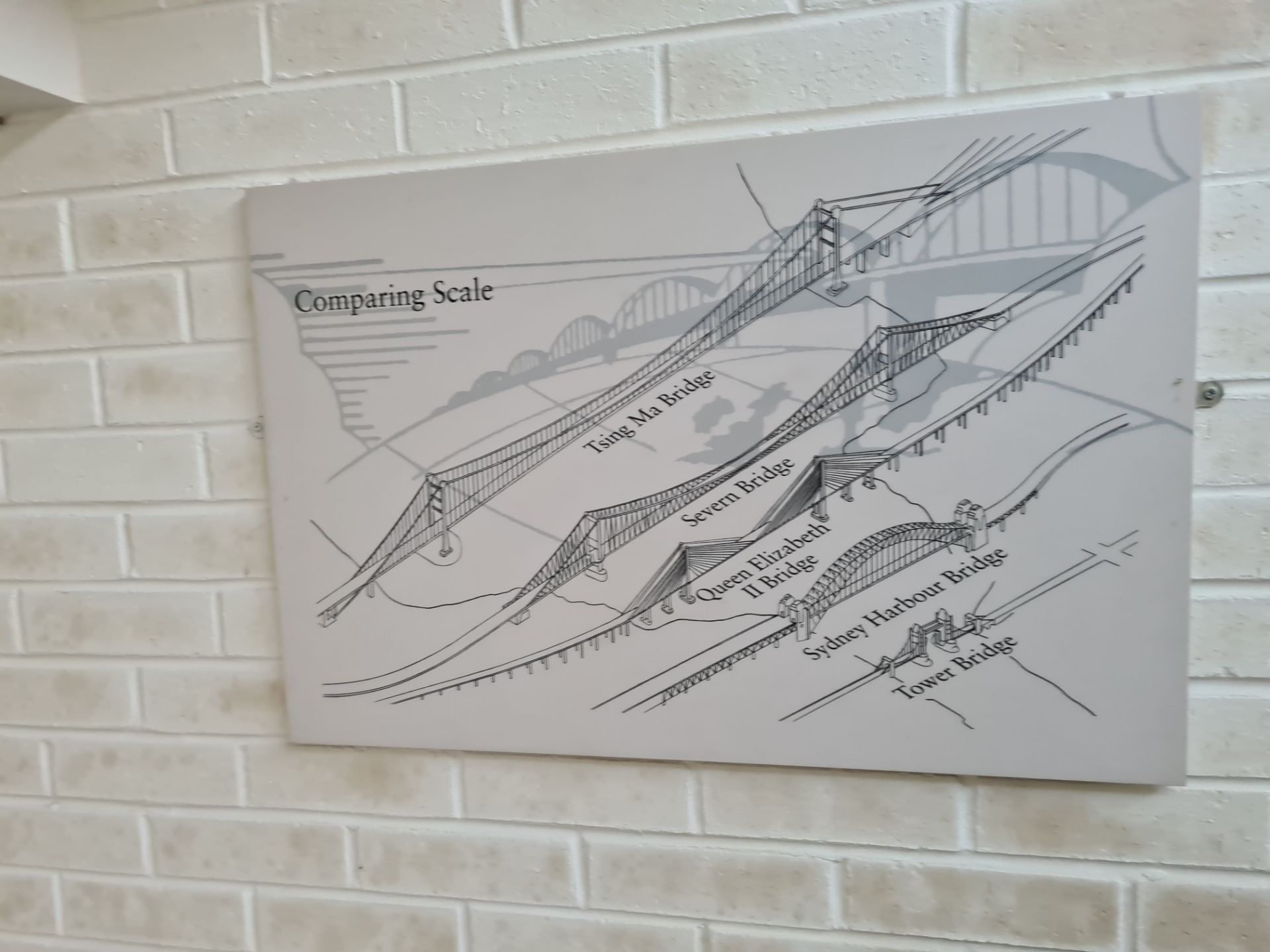 Seven Display Panels Showing a Pictural History of Bridge Building from DarlingtonPlease read the - Image 2 of 7