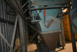 Howe Richardson 500kg Loadcell Hopper Weigher, approx. 1.75m x 1m x 1.4m deep, with dial