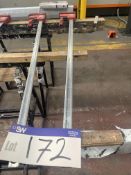 Two Bessey ClampsPlease read the following important notes:- ***Overseas buyers - All lots are