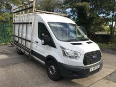 Ford Transit 350 2.2 TDCi 125ps VAN, with fitted glass rack, registration no. AX65 GBV, date first