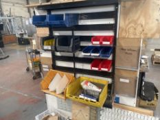 Stacking Bin Rack, with plastic stacking binsPlease read the following important notes:- ***Overseas