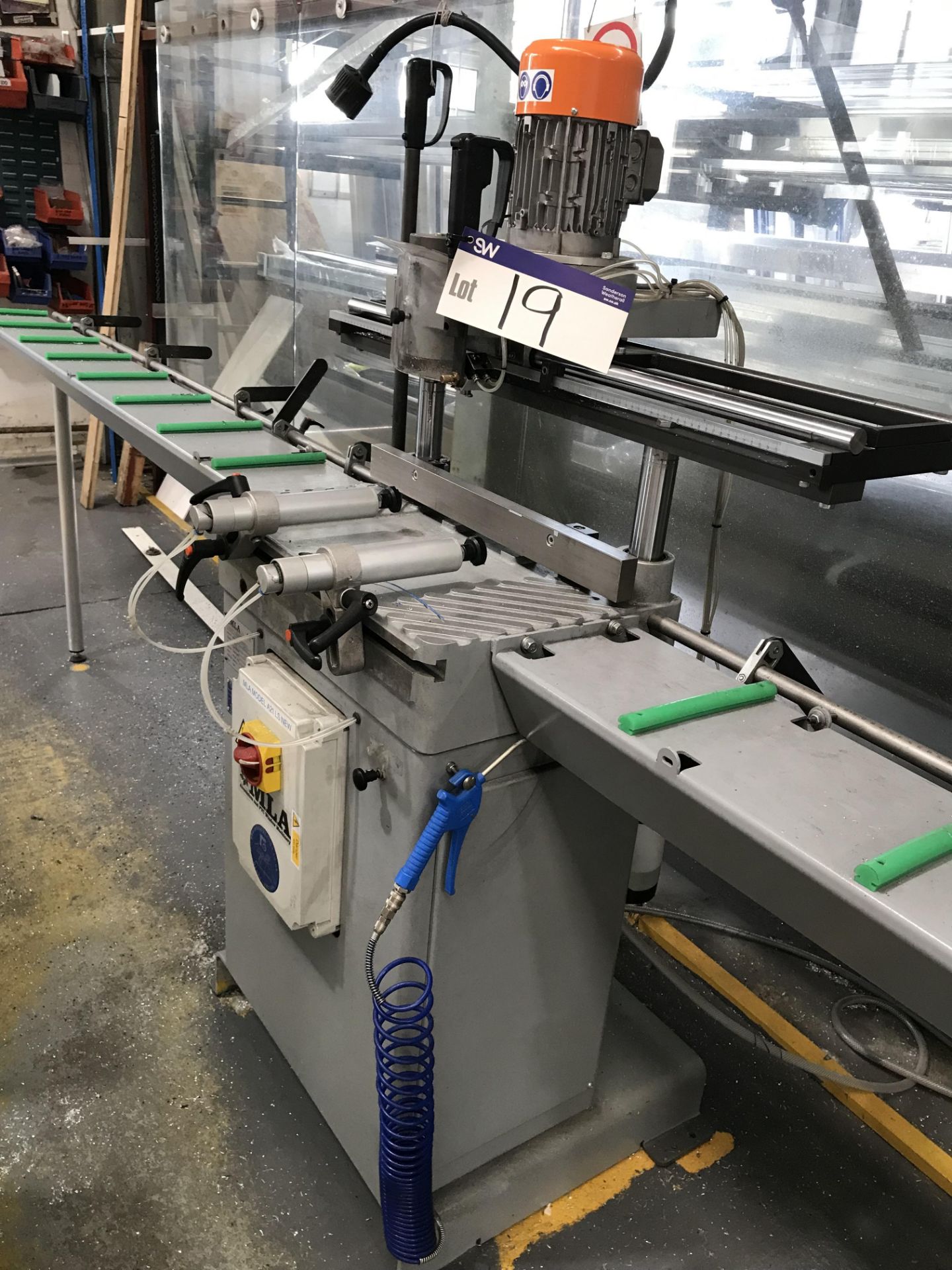 MLA A21LS Type 400/50 Copy Router, machine no. 130, year of manufacture 2015Please read the