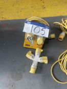 110V Extension SplitterPlease read the following important notes:- ***Overseas buyers - All lots are