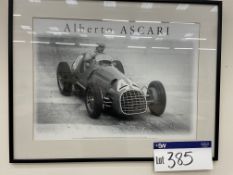 Framed Picture (Albert Ascari – Monaco Grand Prix 21 May 1950, from Alberto Ascari by Carl