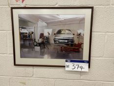 Framed Picture (Renault)Please read the following important notes:- ***Overseas buyers - All lots