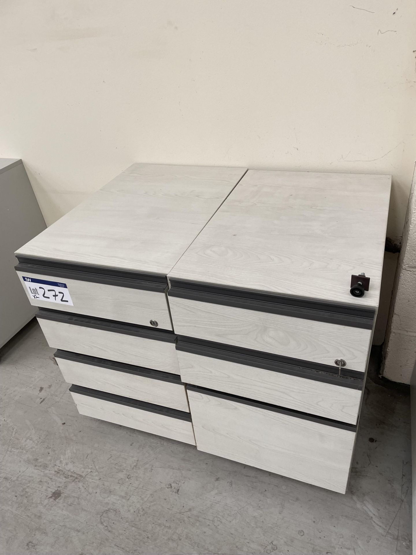 Two Multi-Drawer PedestalsPlease read the following important notes:- ***Overseas buyers - All - Image 2 of 2