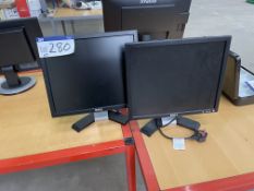 Two Dell Flat Screen MonitorsPlease read the following important notes:- ***Overseas buyers - All