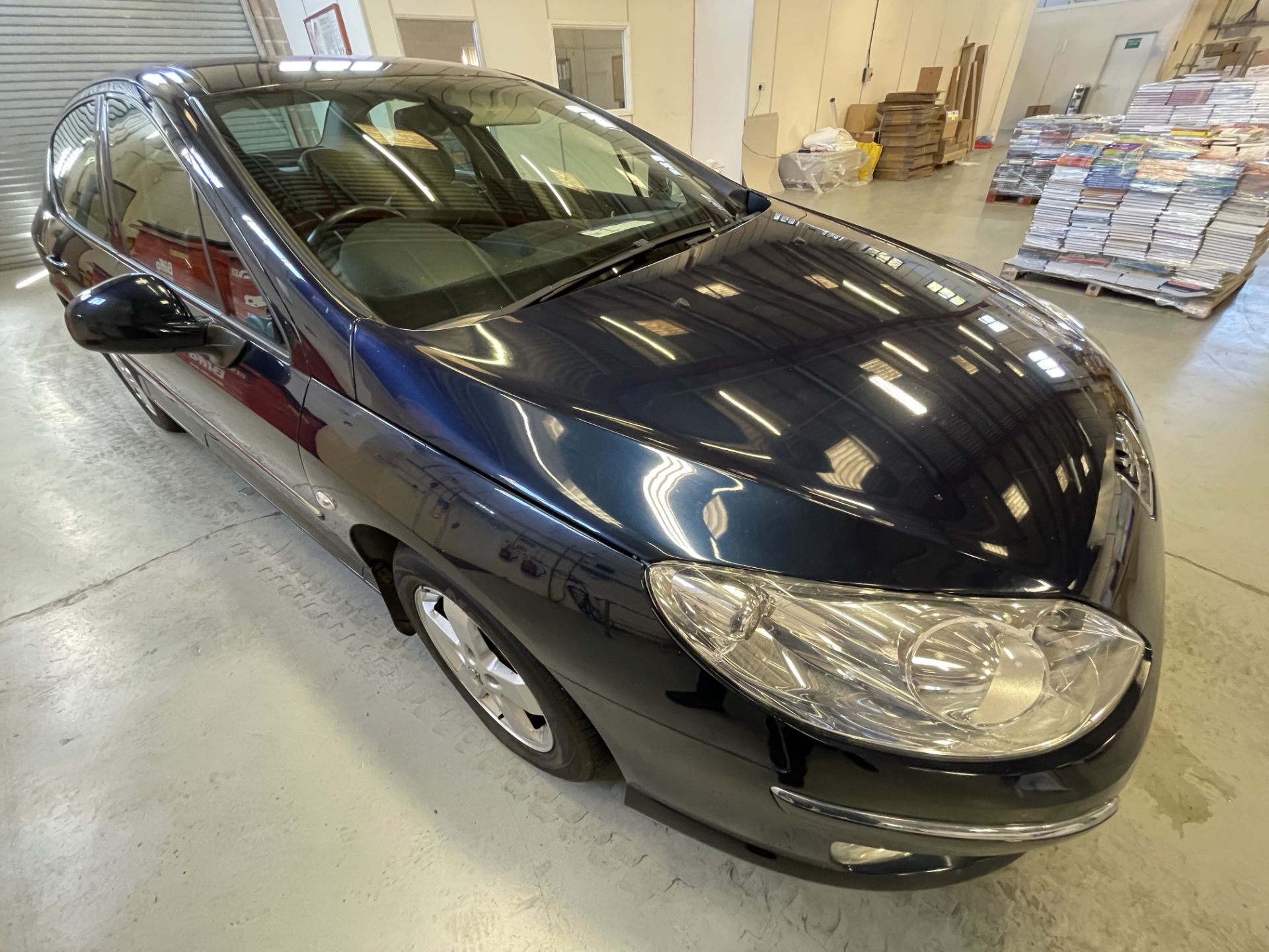 Peugeot 407 SPORT 2.0 HDi 140 DIESEL ENGINE FOUR DOOR SALOON, registration no. SY59 UTF, indicated