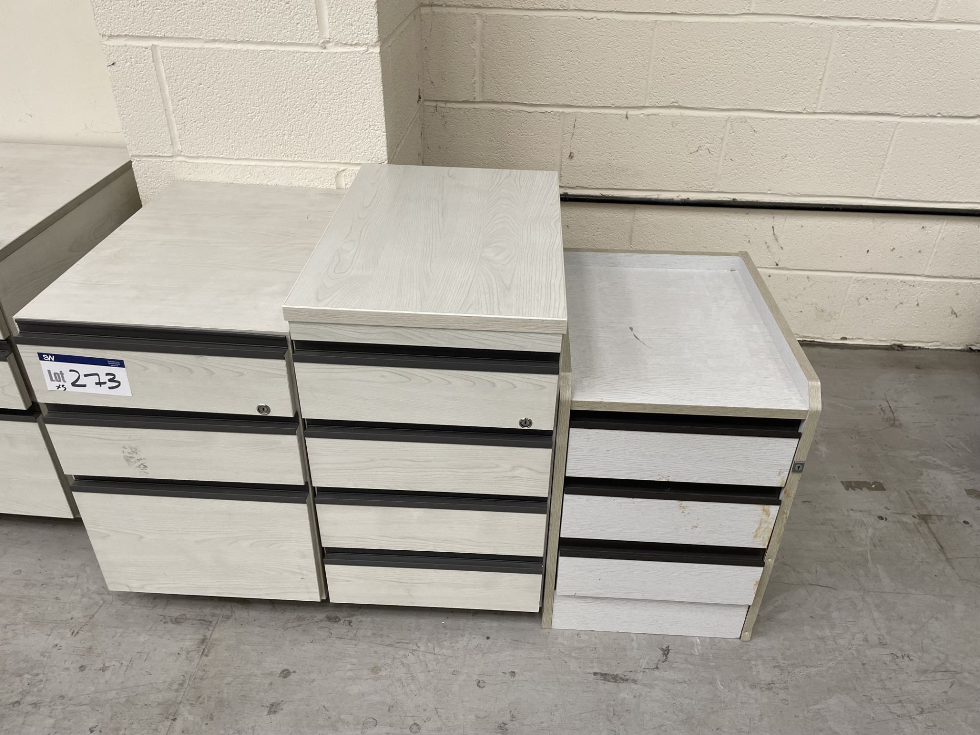 Three Multi-Drawer PedestalsPlease read the following important notes:- ***Overseas buyers - All - Image 2 of 2