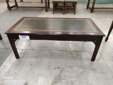 Occasional Table, approx. 1.22m x approx. 610mm, fitted inlaid topPlease read the following