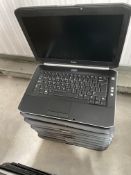 Mixed Lot of Ten Dell Laptops