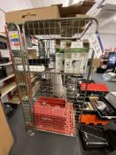 Metal Cage TrolleyPlease read the following important notes:- All lots must be cleared without