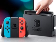 Eight Refurbished Nintendo Switch Games Consoles, manufacturer’s model no. 2500146, asset no.