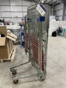 Two Mobile Cage Trolleys