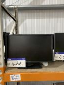 Mixed Lot of Four Dell Monitors