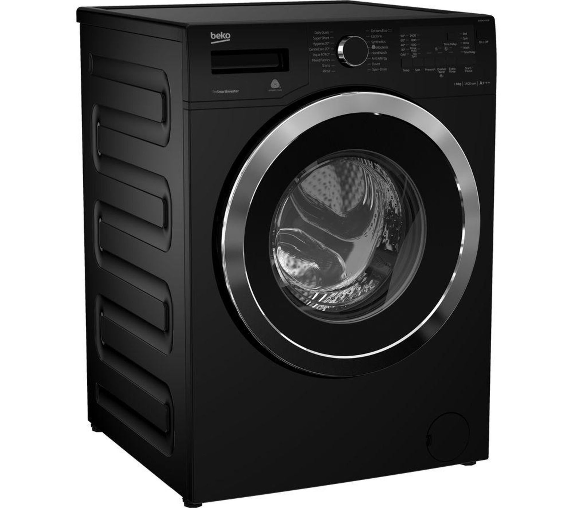 Mixed Lot of Six Refurbished Appliances including Beko 9KG Washing Machine in Black, manufacturer’ - Image 2 of 4