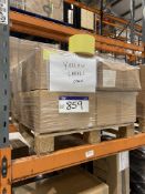 Quantity of Yellow Adhesive Labels, as set out on pallet Please read the following important notes:-
