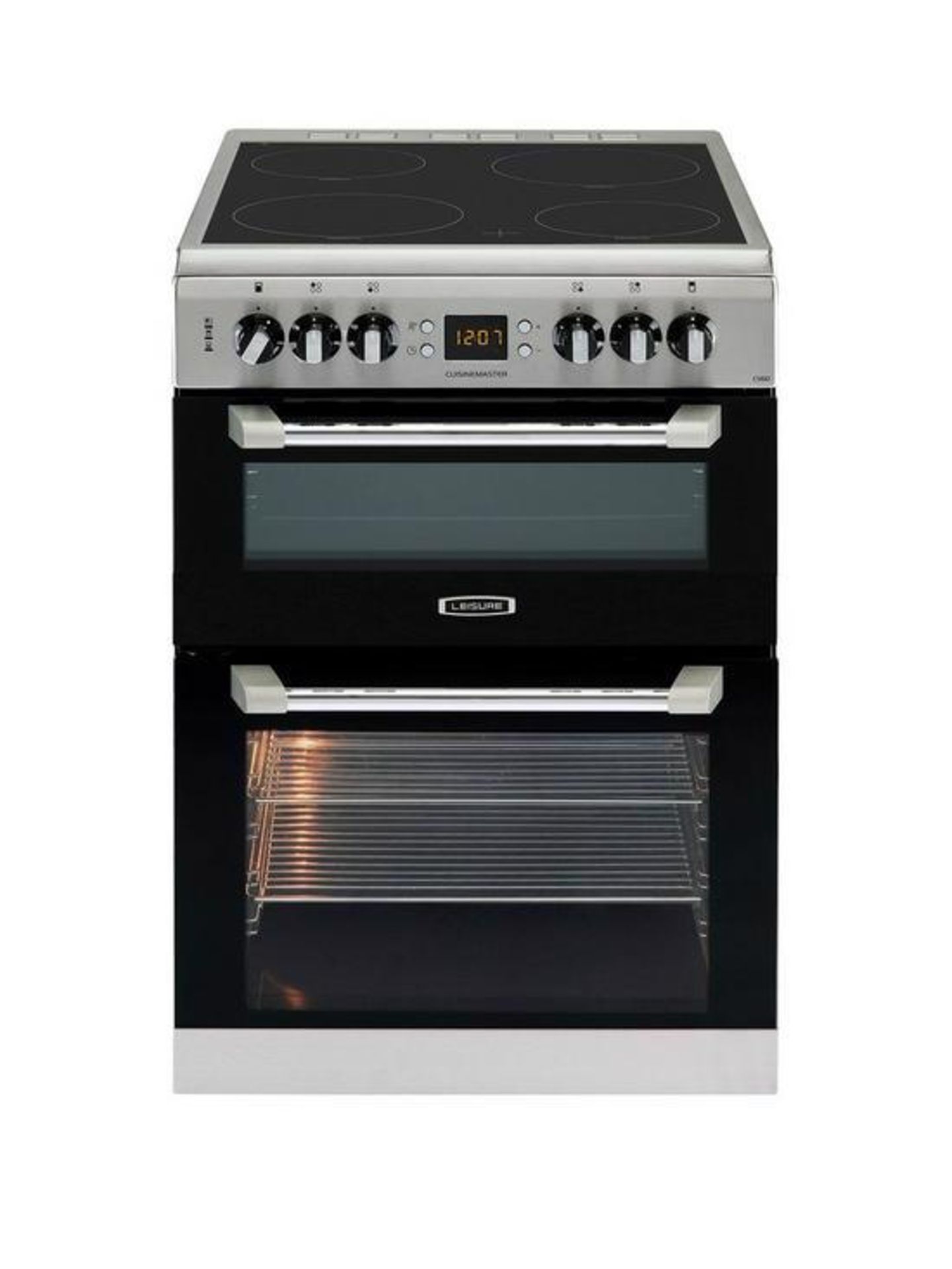 Mixed Lot of Eight Refurbished Appliances Including Beko 60CM Cooker in Steel, manufacturer’s - Image 4 of 8